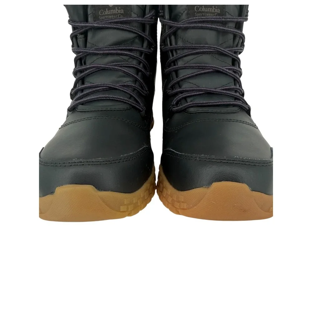 Columbia Mens Fairbanks Rover Boots Omni-Heat Black Gum Sz 10.5 Outdoor Gorpcorr